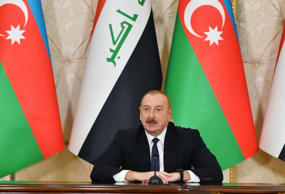 Президент Ильхам Алиев: Ирак и Азербайджан всегда демонстрируют солидарность в различных международных структурах