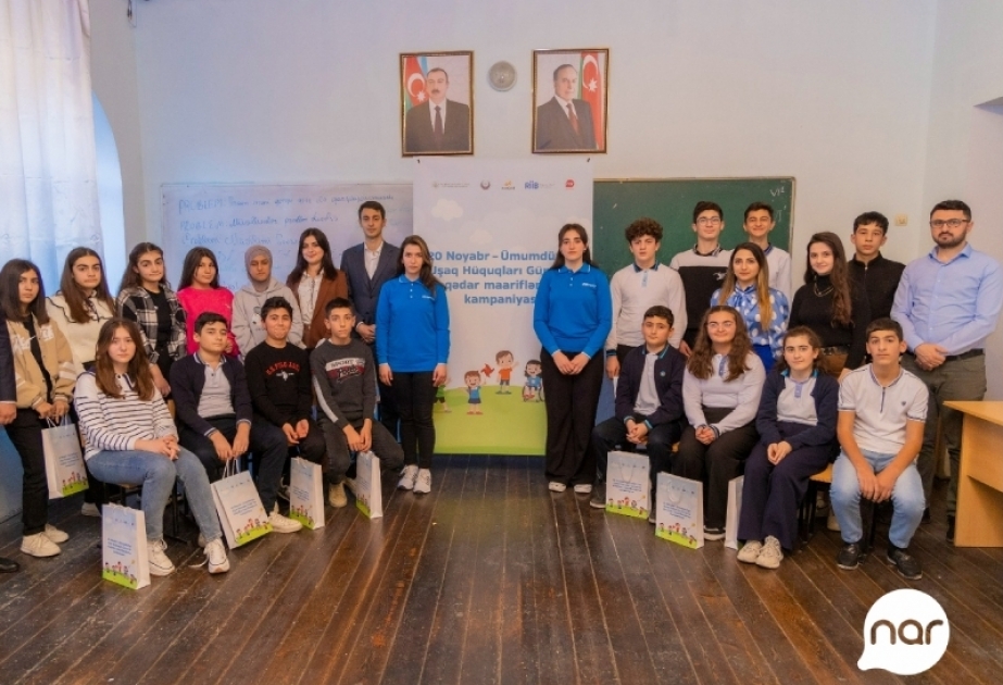 ® “Nar” Azərbaycanda uşaq hüquqlarının təşviqinə dəstək olur