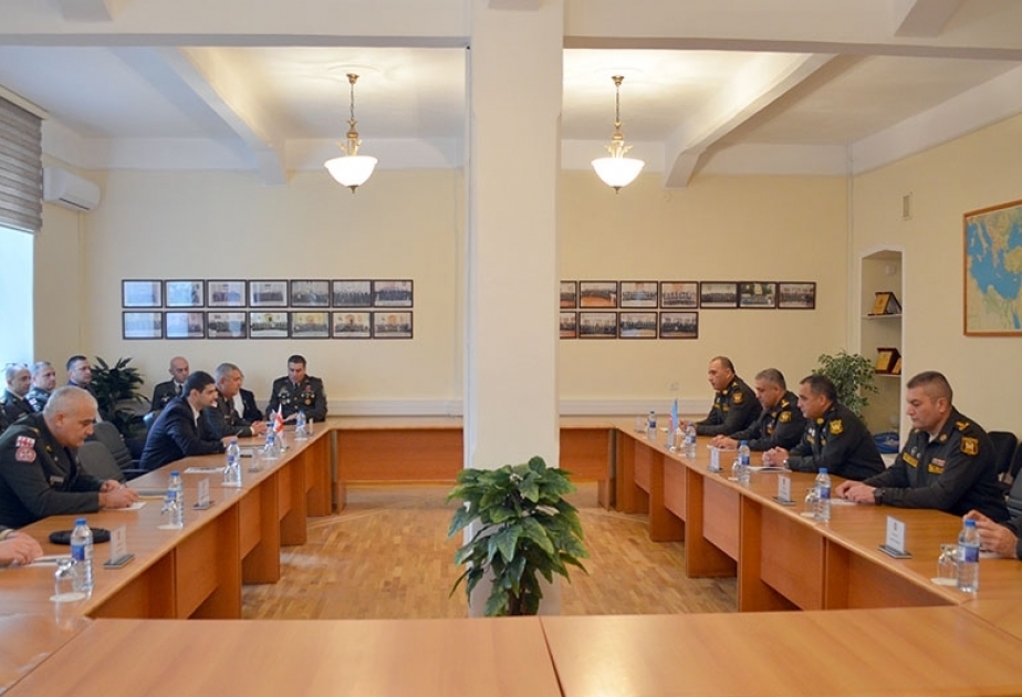 В Национальном университете обороны состоялась встреча с грузинской делегацией