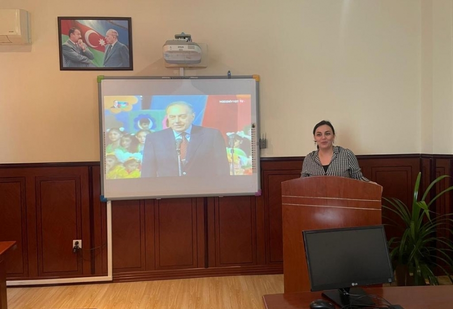 BDU-da "Ulu Öndər Heydər Əliyev və uşaq hüquqları” mövzusunda tədbir