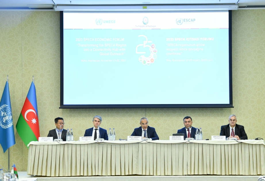 “SPECA-2023”: Ticarət əlaqələri dərinləşdikcə, infrastrukturun inkişafına ehtiyac duyulur