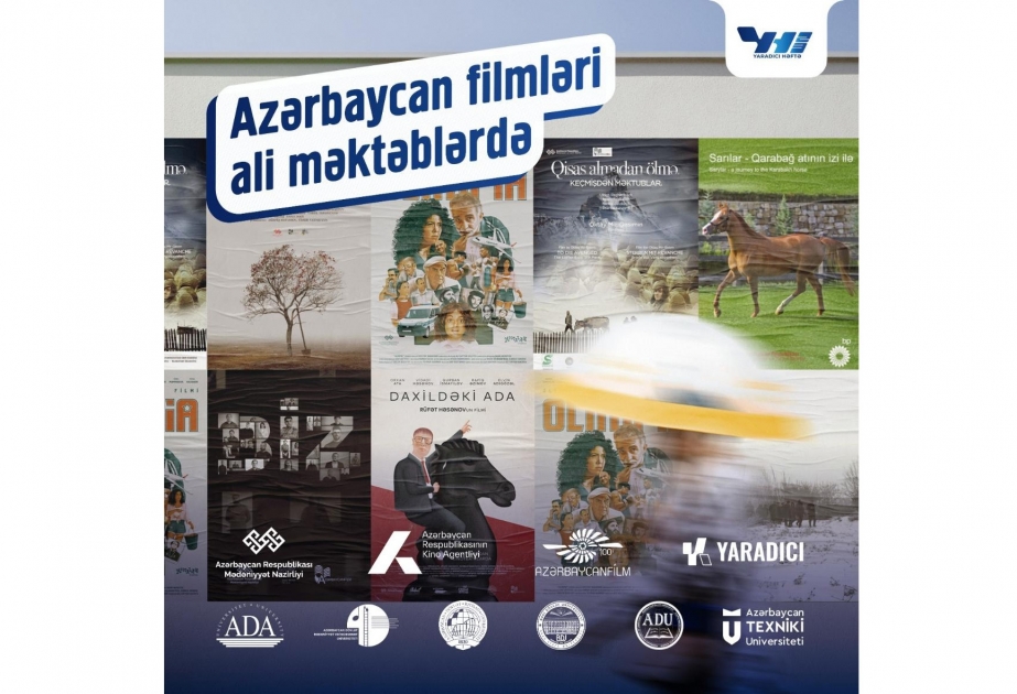 Azərbaycan filmləri “Yaradıcı Həftə” çərçivəsində ali məktəblərdə nümayiş olunacaq