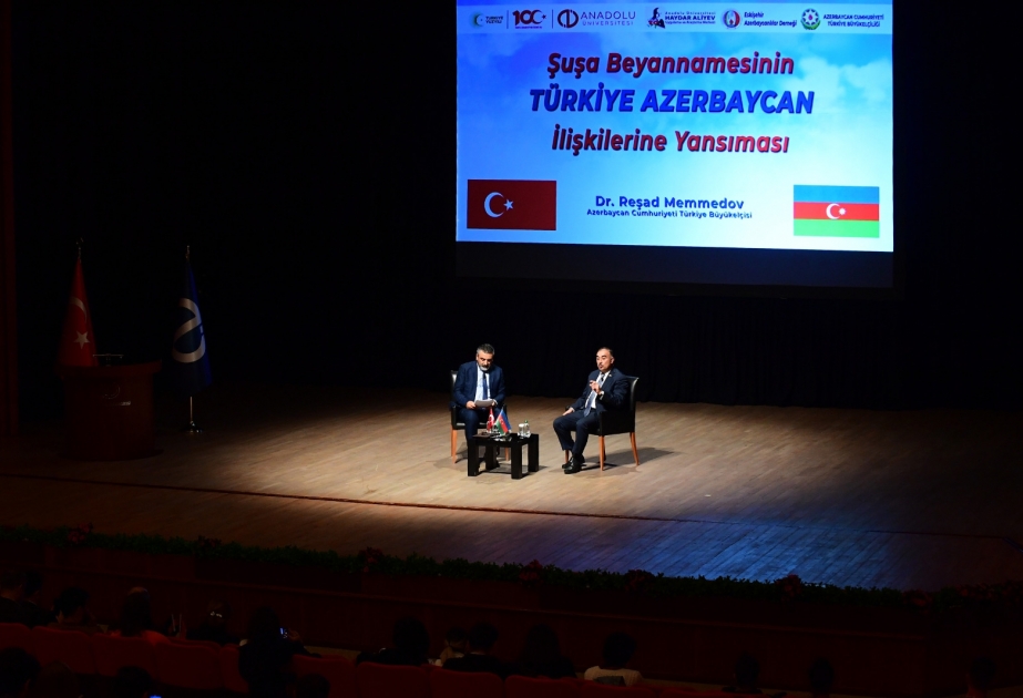 Şuşa Bəyannaməsinin Azərbaycanla Türkiyə arasındakı əlaqələrə yansıması – Eskişehirdə tədbir