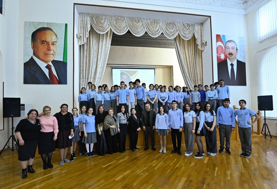 Televiziya rəhbəri “Məktəbdə...” layihəsində