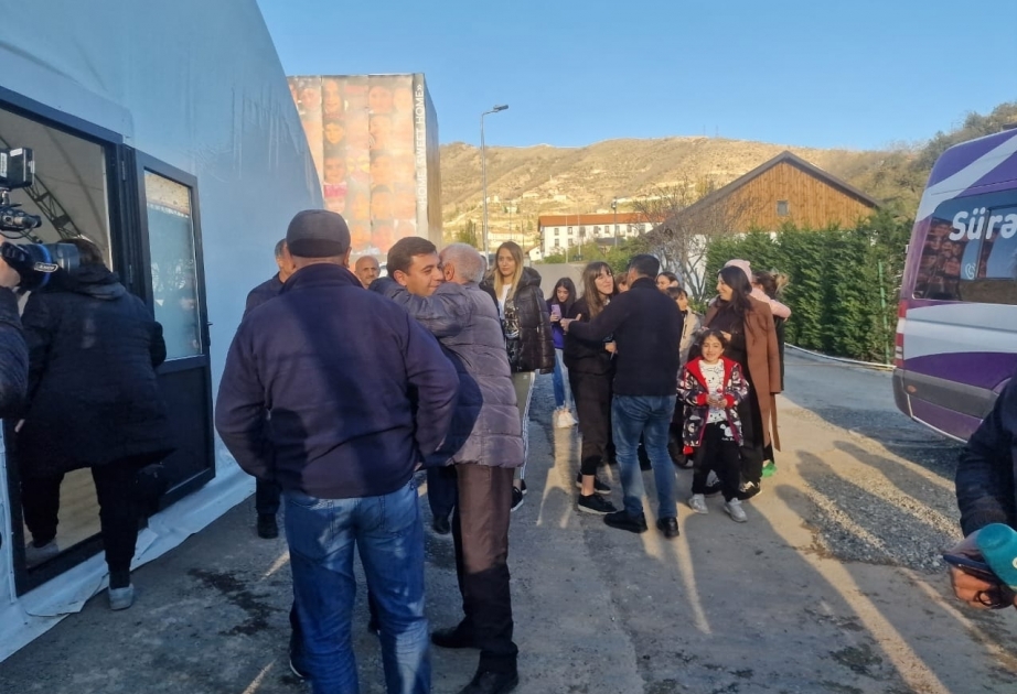 Otro grupo de residentes llegó a Lachin: 21 familias más regresaron a su tierra natal