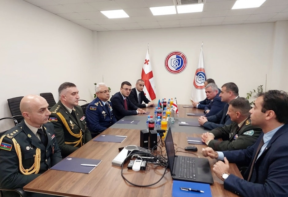 Продолжается рабочий визит руководящего состава Министерства обороны Азербайджанской Республики в Грузию