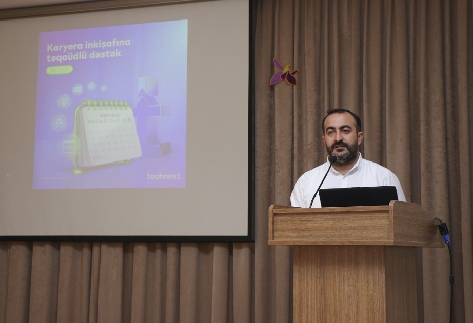 AzMİU tələbələrinə “Technest” təqaüd proqramı barədə məlumat verilib