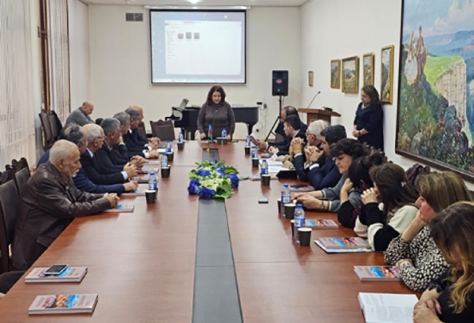 “Erməni plagiatına məruz qalmış Qərbi Azərbaycan yallıları” kitabının təqdimatı olub