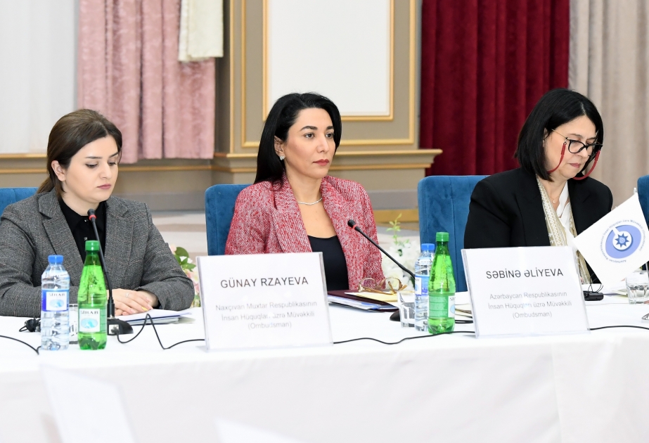 Ombudsman Aparatı və Beynəlxalq Qızıl Xaç Komitəsi tərəfindən Naxçıvanda birgə seminar təşkil olunub