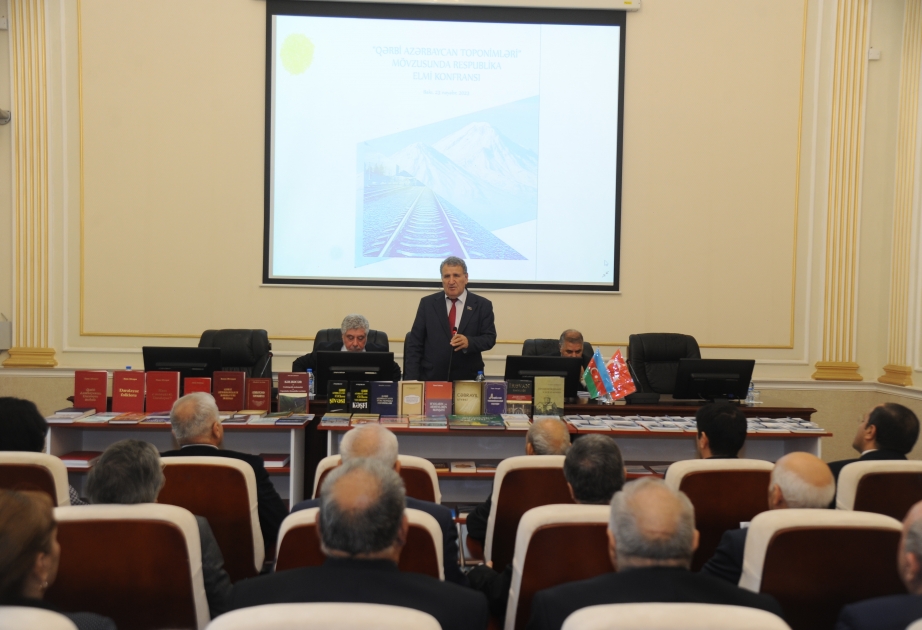 “Qərbi Azərbaycan toponimləri”- respublika elmi konfransı