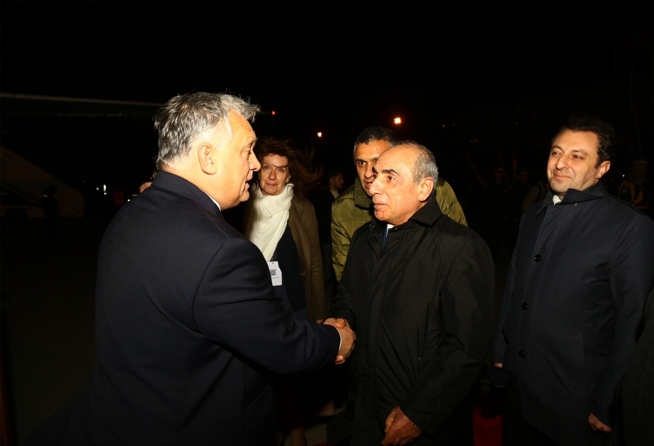 Ungarischer Premier Viktor Orbán zu Besuch in Aserbaidschan