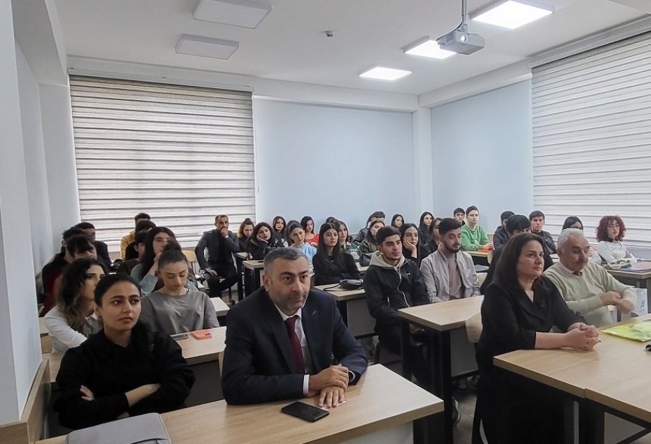 Şura əməkdaşlarının BDU-nun Jurnalistika fakültəsinin tələbələri ilə növbəti görüşü olmuşdur