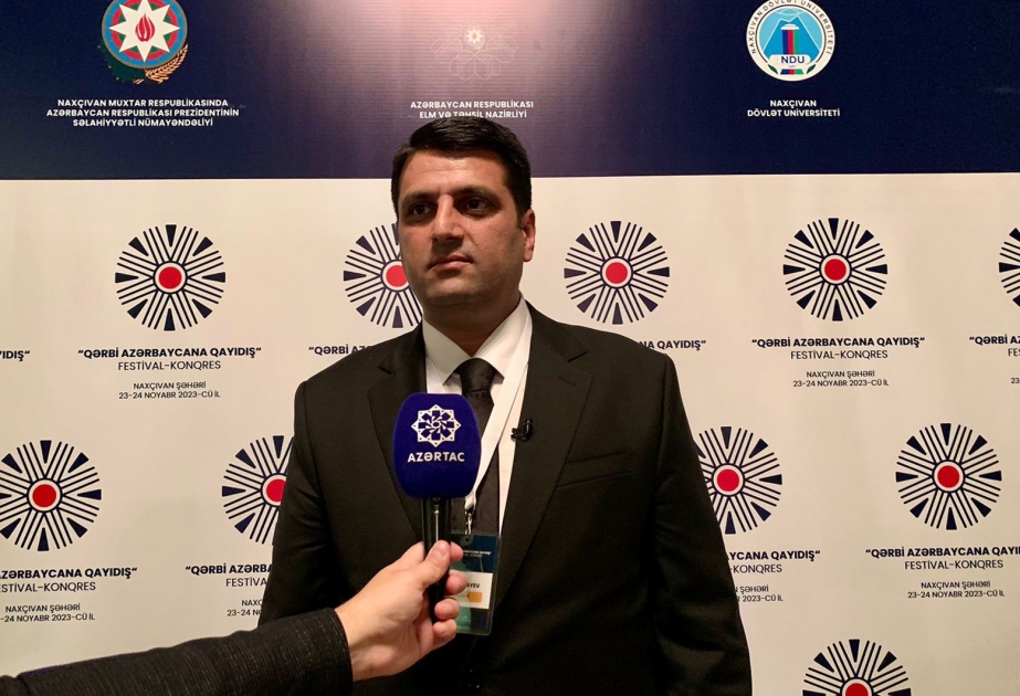 NDU-nun rektoru: Qərbi Azərbaycana qayıdışla bağlı festival-konqres bir çox dəyərləri özündə birləşdirir