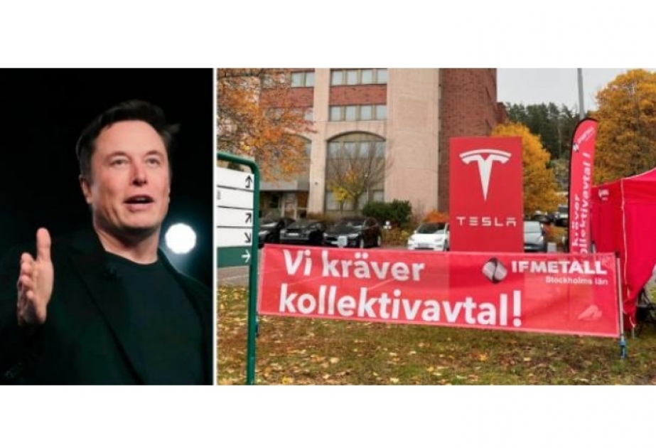 İlon Mask “Tesla” işçilərinin İsveçdəki tətili barədə: “Bu ağılsızlıqdır”