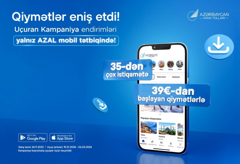 AZAL: Qiymətlər eniş etdi!