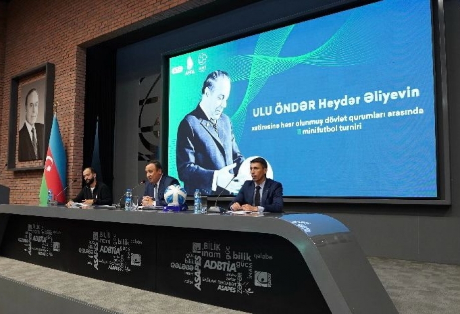 Ulu Öndərin xatirəsinə həsr olunmuş minifutbol turniri başlayır
