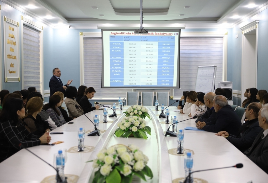 Gəncə Dövlət Universitetində ustad dərsi