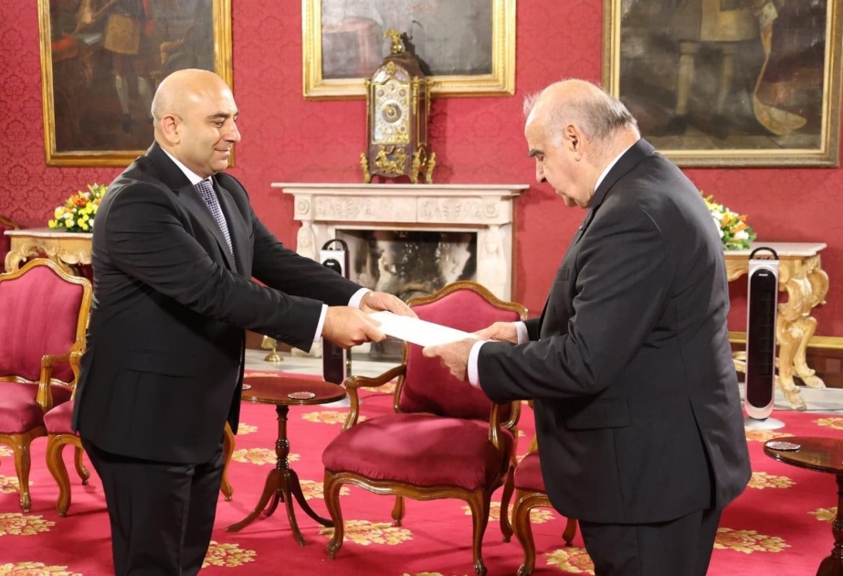 Azerbaijani ambassador presents his credentials to Maltese President