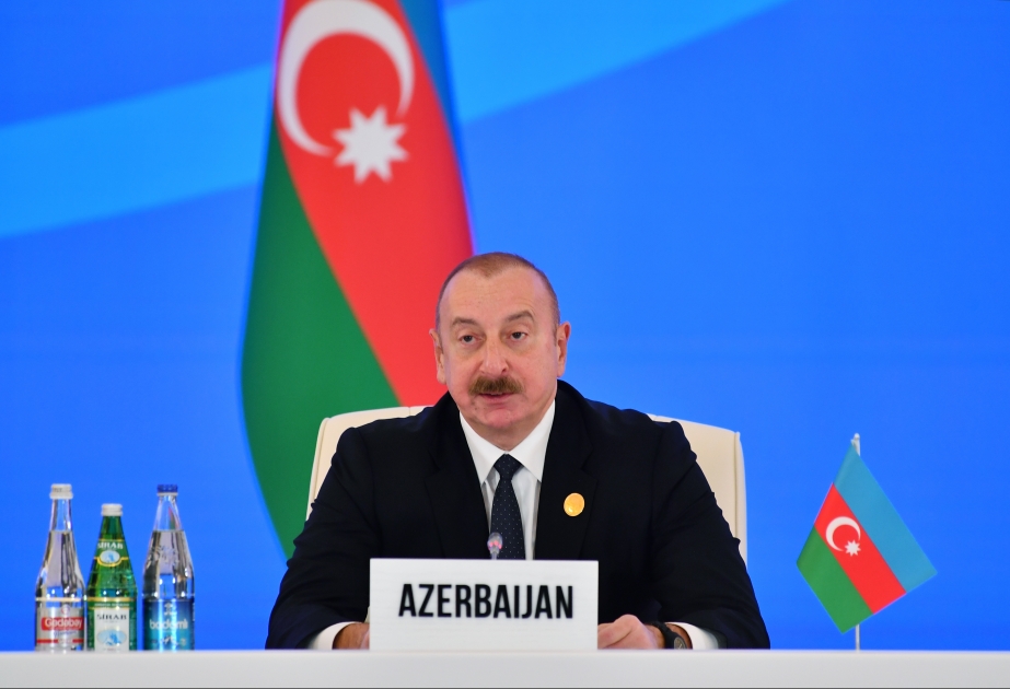President: The economic forum, held on the sidelines of the SPECA Week in Baku, will contribute to fostering business ties between our countries