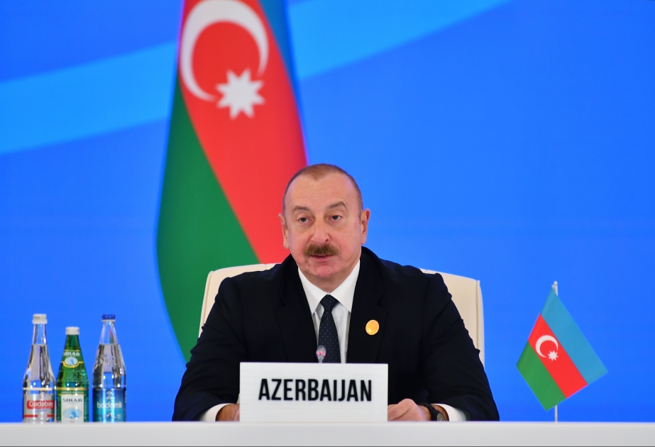 President of Azerbaijan: We are building new cities and villages from scratch in liberated territories  VIDEO
