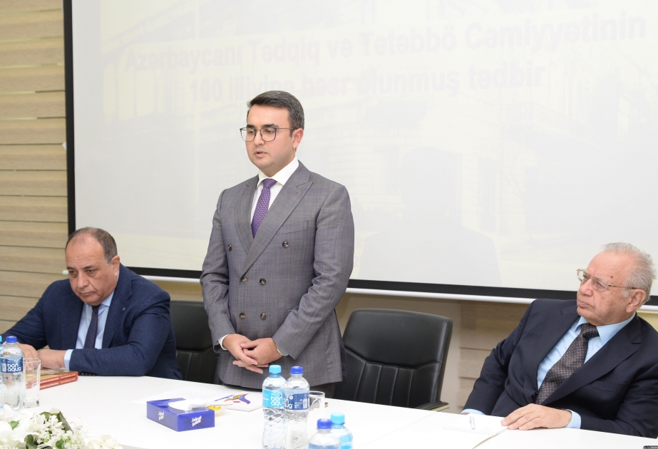 Multikulturalizm Mərkəzində Azərbaycanı Tədqiq və Tətəbbö Cəmiyyətinin 100 illiyi qeyd olunub