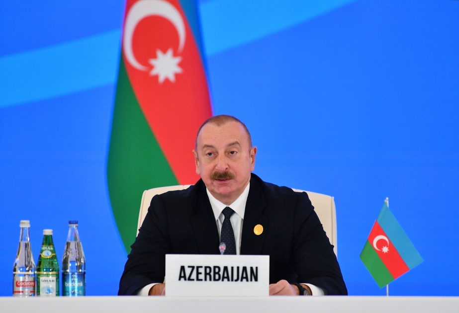 Presidente Ilham Aliyev: "Azerbaiyán construye nuevas ciudades y pueblos desde cero en los territorios liberados de la ocupación"