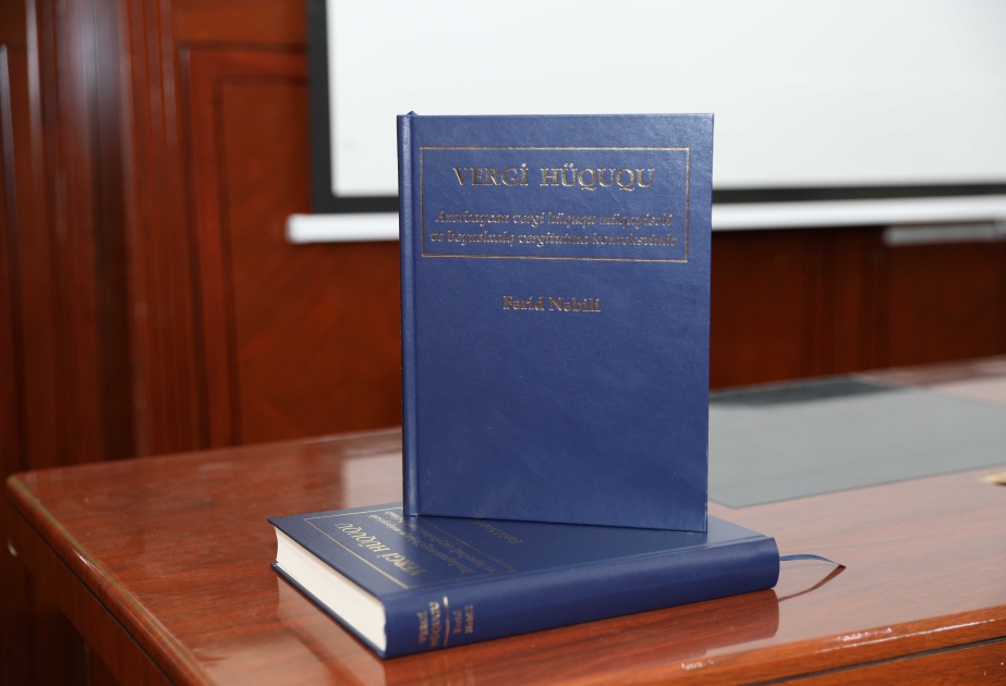 Vergi hüququ üzrə yeni kitab nəşr olunub