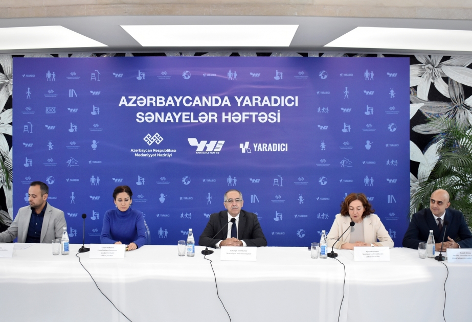 “Yaradıcı həftə”nin geniş proqramı açıqlanıb YENİLƏNİB