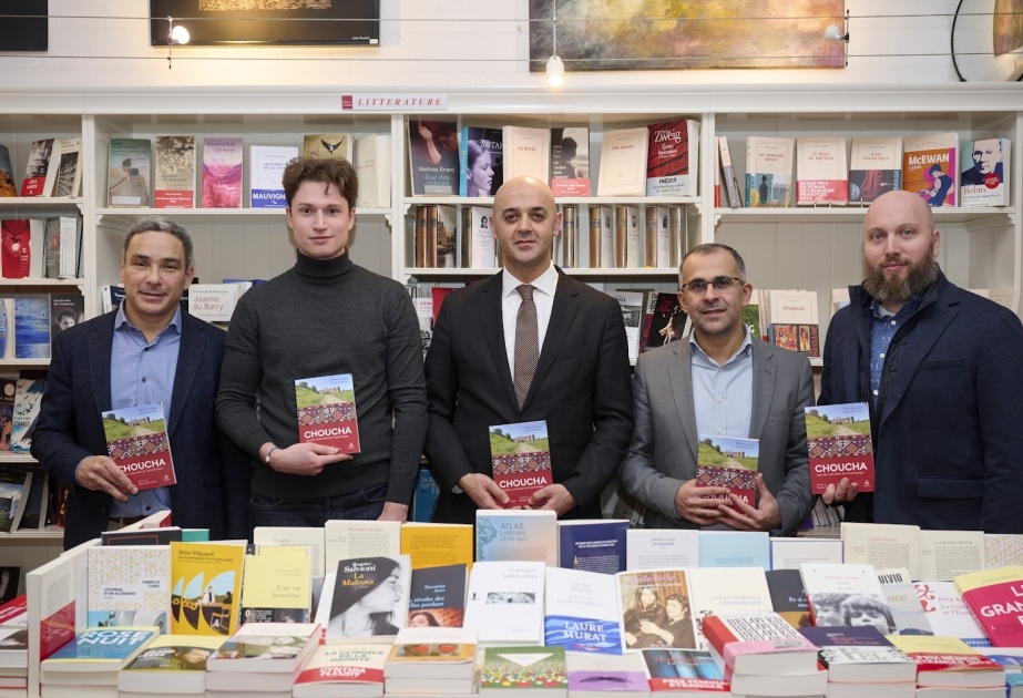 Strasburqda Şuşa haqqında kitab işıq üzü görüb