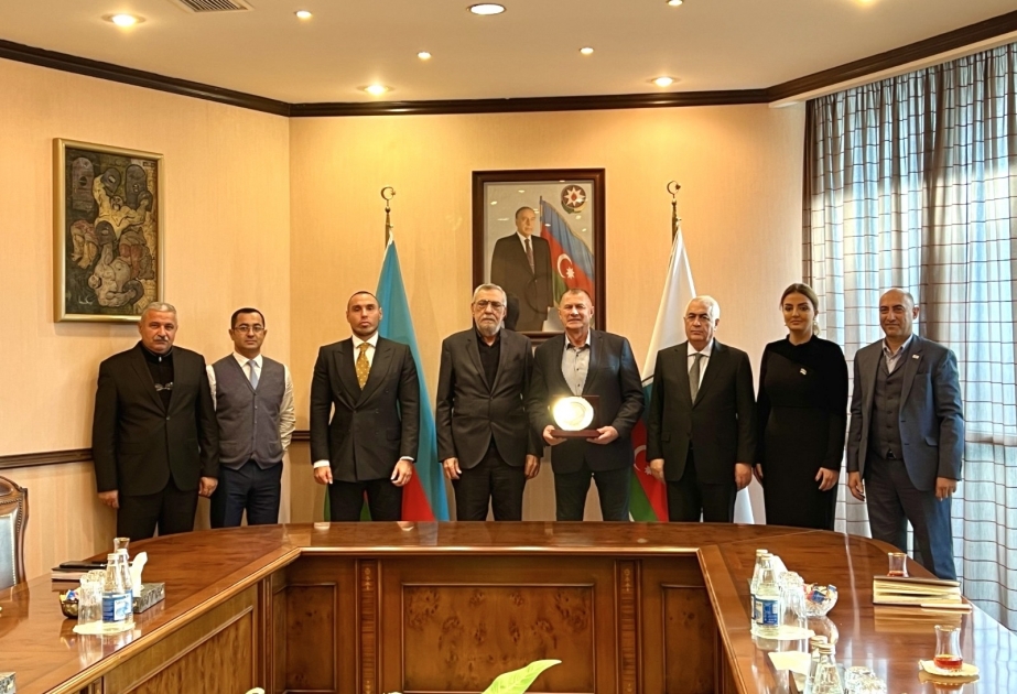 Milli Olimpiya Komitəsində Avropa Atletika Assosiasiyasının prezidenti ilə görüş olub