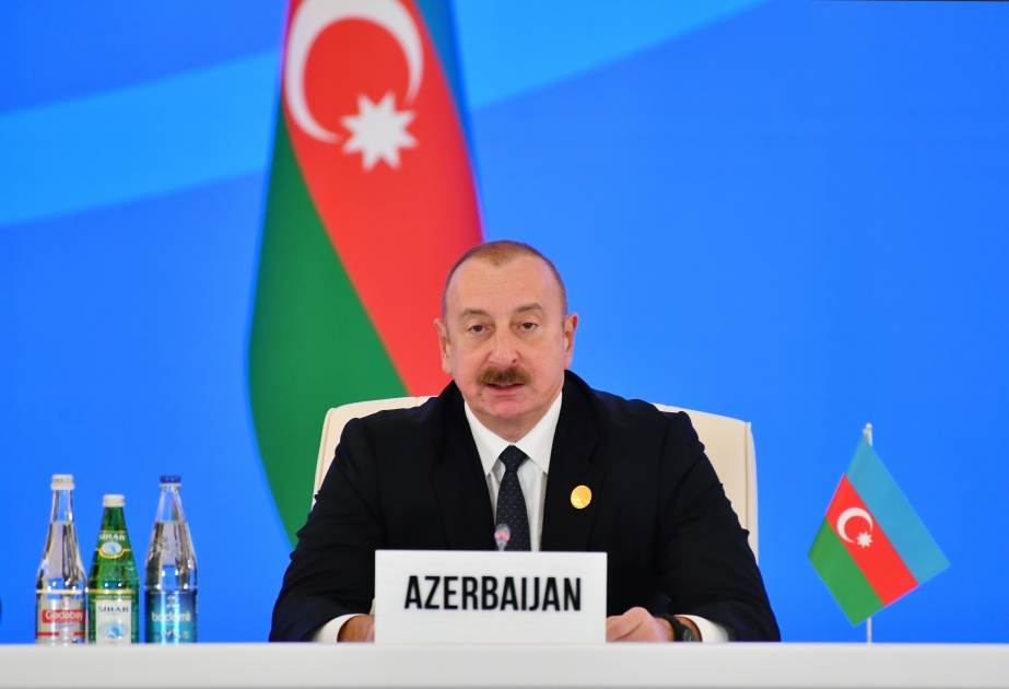 Präsident Ilham Aliyev: Frieden, Stabilität und Entwicklung in den SPECA-Mitgliedsländern ist bedeutender Erfolg unserer Staaten und Völker