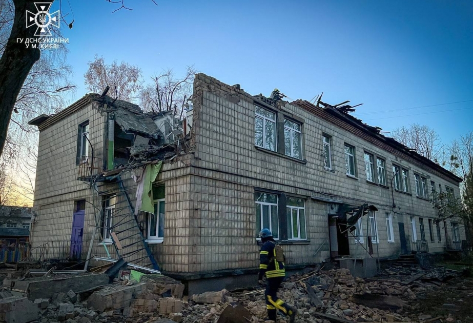 Kiyev səmasında 40-dan çox kamikadze dronu zərərsizləşdirilib