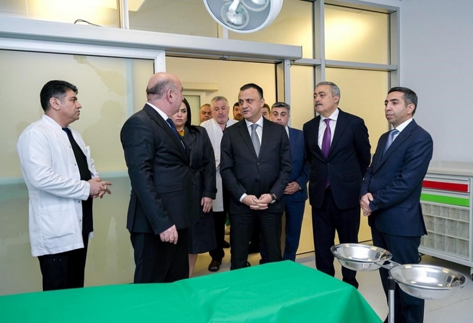 Quba Rayon Mərkəzi Xəstəxanasının nəzdində Regional Travmatoloji Mərkəz yaradılıb