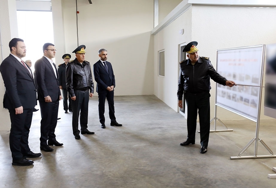 Azerbaijan Defense Ministry's leadership attends signal unit