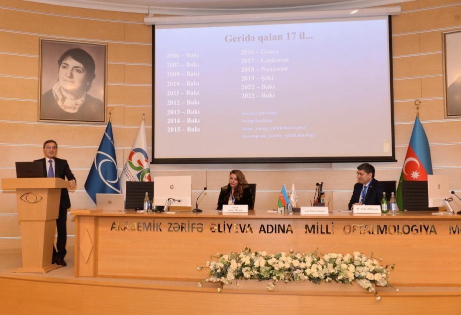 Azərbaycanın gənc oftalmoloqların konfransı və I Forumu keçirilib