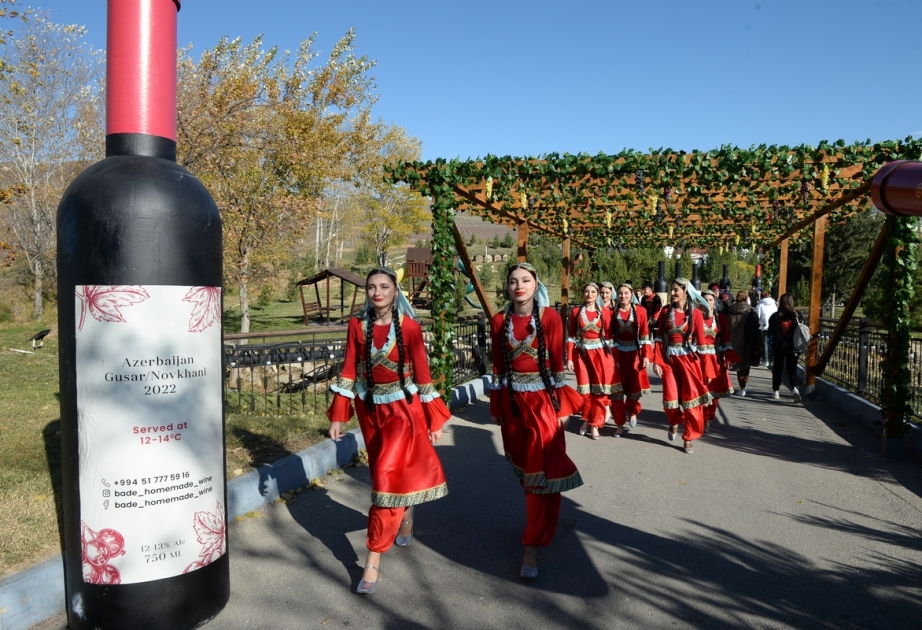 Şamaxıda keçirilən İkinci Üzüm və Şərab Festivalına böyük maraq göstərilib