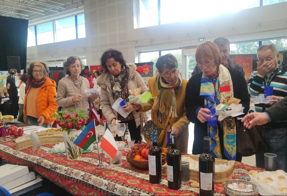 “Les Papilles du monde” festivalında Azərbaycan mədəniyyəti və milli mətbəxi təqdim olunub VİDEO