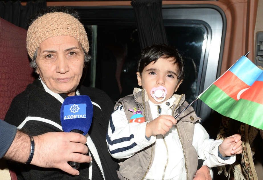 Füzuli sakini: Otuz ildən çoxdur bu xoş günün gələcəyini gözləyirdik