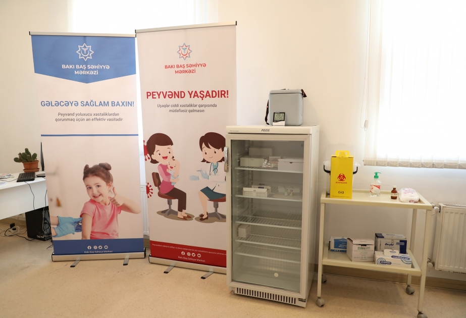 TƏBİB: Poliklinikalarda peyvənd otaqları təkmilləşdirilib