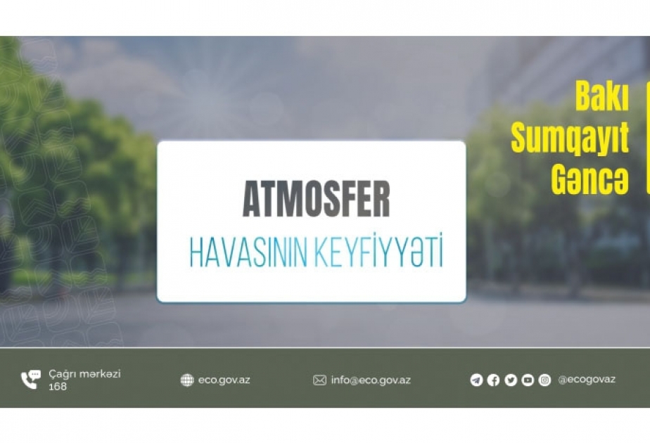 Havada tozun miqdarı 1.5 dəfə normadan yüksəkdir