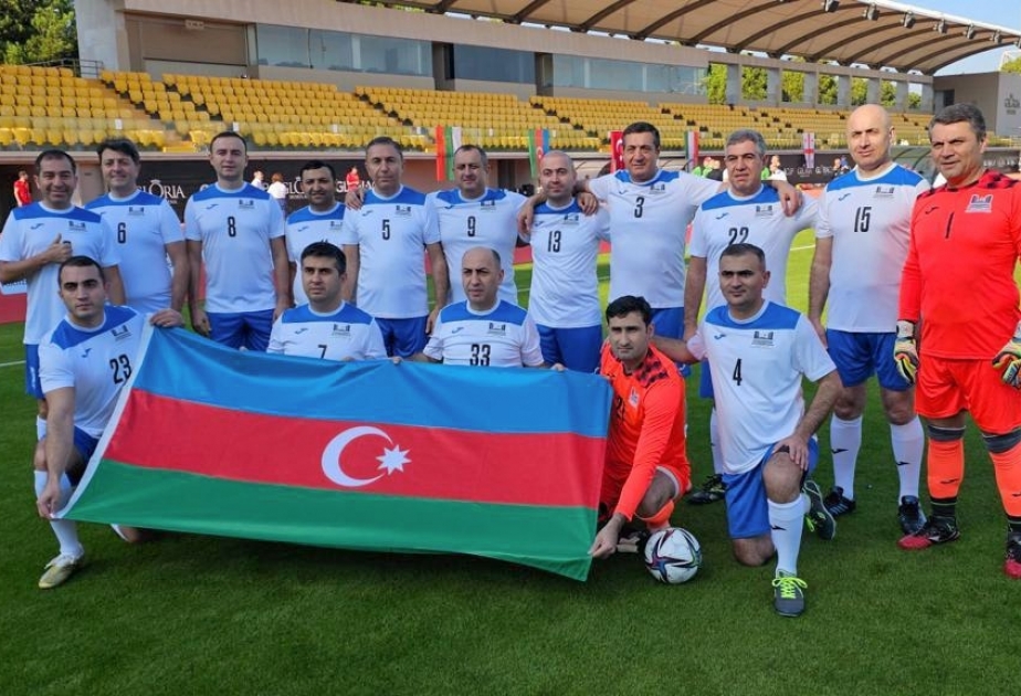 Milli Məclisin futbol komandası beynəlxalq turnirdə bürünc medal qazanıb