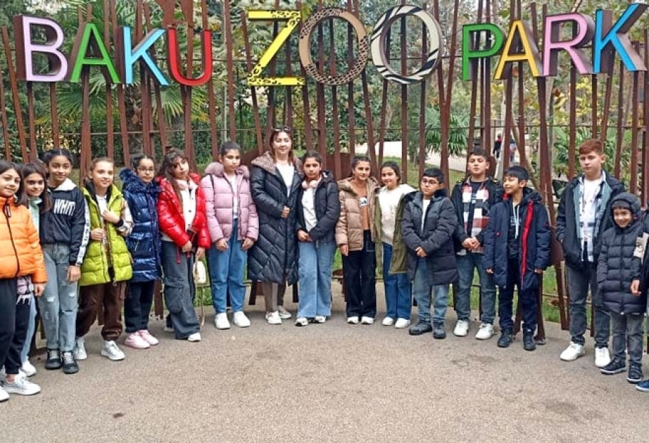 Bakı Zooloji Parkında dərs-ekskursiyalar keçirilir