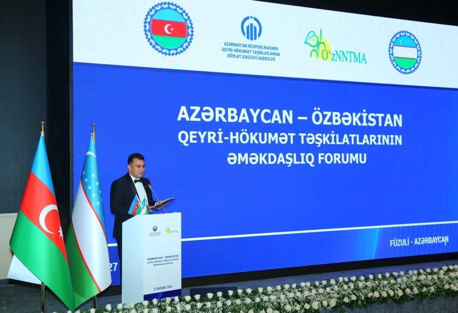 İşğaldan azad edilmiş ərazilərdə ilk dəfə olaraq Azərbaycan və Özbəkistan QHT-lərinin forumu keçirilib YENİLƏNİB VİDEO