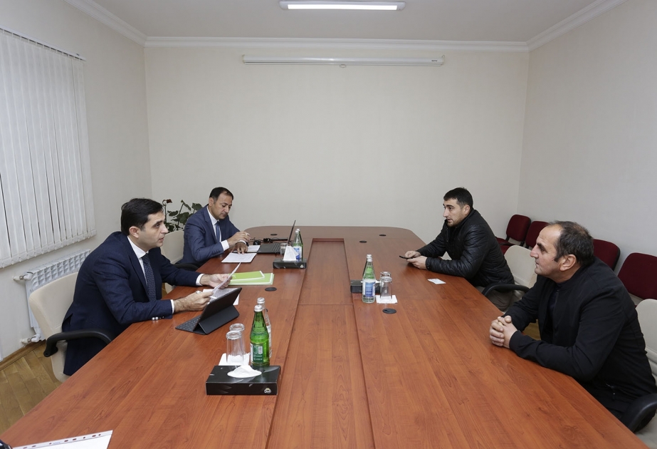 Aqrar Sığorta Fondunun sədri Qusarda vətəndaşları dinləyib