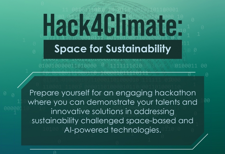 Birləşmiş Ərəb Əmirliklərinin Kosmik Agentliyi “Hack4Climate” hakatonu keçirəcək
