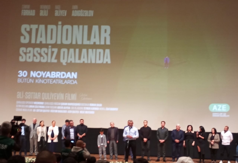 Qurban Qurbanova həsr olunmuş filmin premyerasında mütəxəssis göz yaşlarını saxlaya bilməyib