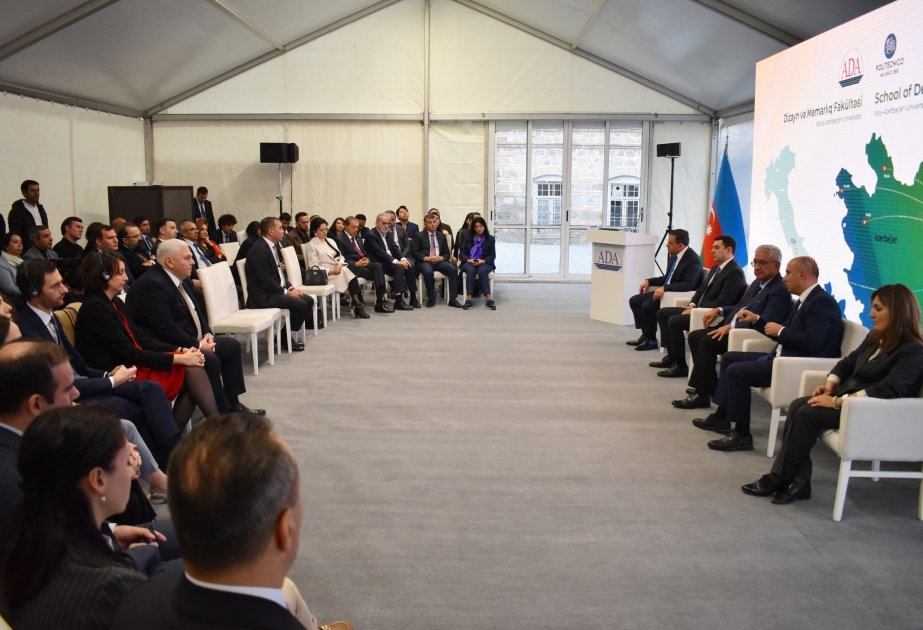 Se inauguró en Shaki la Facultad de Diseño y Arquitectura de la Universidad ADA