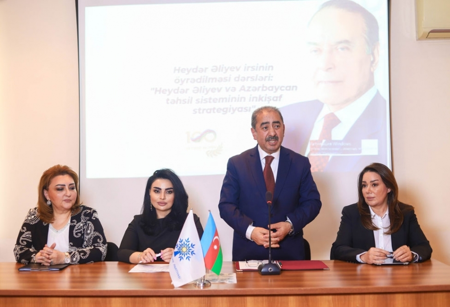 “Heydər Əliyev dərsləri” çərçivəsində seminarlar davam edir