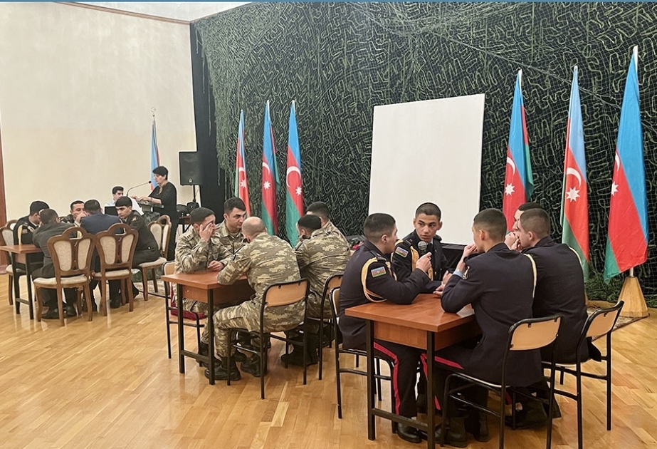Проведен конкурс знаний среди военнослужащих