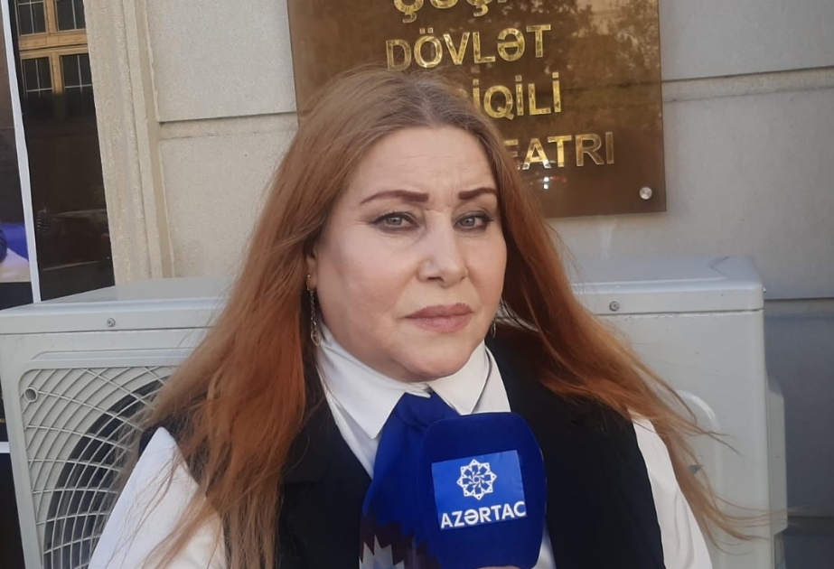 Азербайджанская актриса с осколком в теле: У меня всегда была при себе граната
